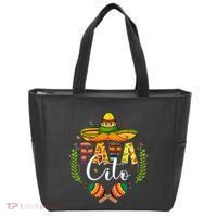 Cinco De Mayo Papa Cito Leopard Fiesta Mexican Fathers Day Tote Bag thumb 0