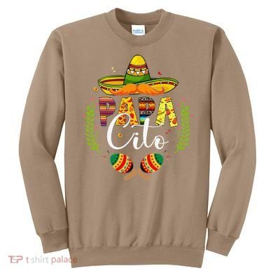 Cinco De Mayo Papa Cito Leopard Fiesta Mexican Fathers Day Sweatshirt