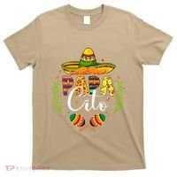 Cinco De Mayo Papa Cito Leopard Fiesta Mexican Fathers Day T-Shirt thumb 0