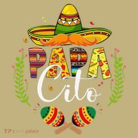 Cinco De Mayo Papa Cito Leopard Fiesta Mexican Fathers Day Mousepad thumb 1