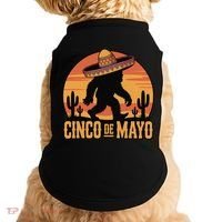 Cinco De Mayo Bigfoot Sombrero Desert Sunset Doggie Tank thumb 0
