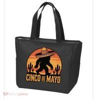 Cinco De Mayo Bigfoot Sombrero Desert Sunset Tote Bag thumb 3