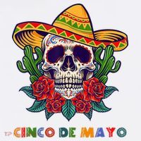 Cinco De Mayo Skull Floral Celebration Apron thumb 3