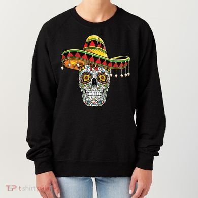 Cinco De Mayo Fiesta Skull Women's Sweatshirt