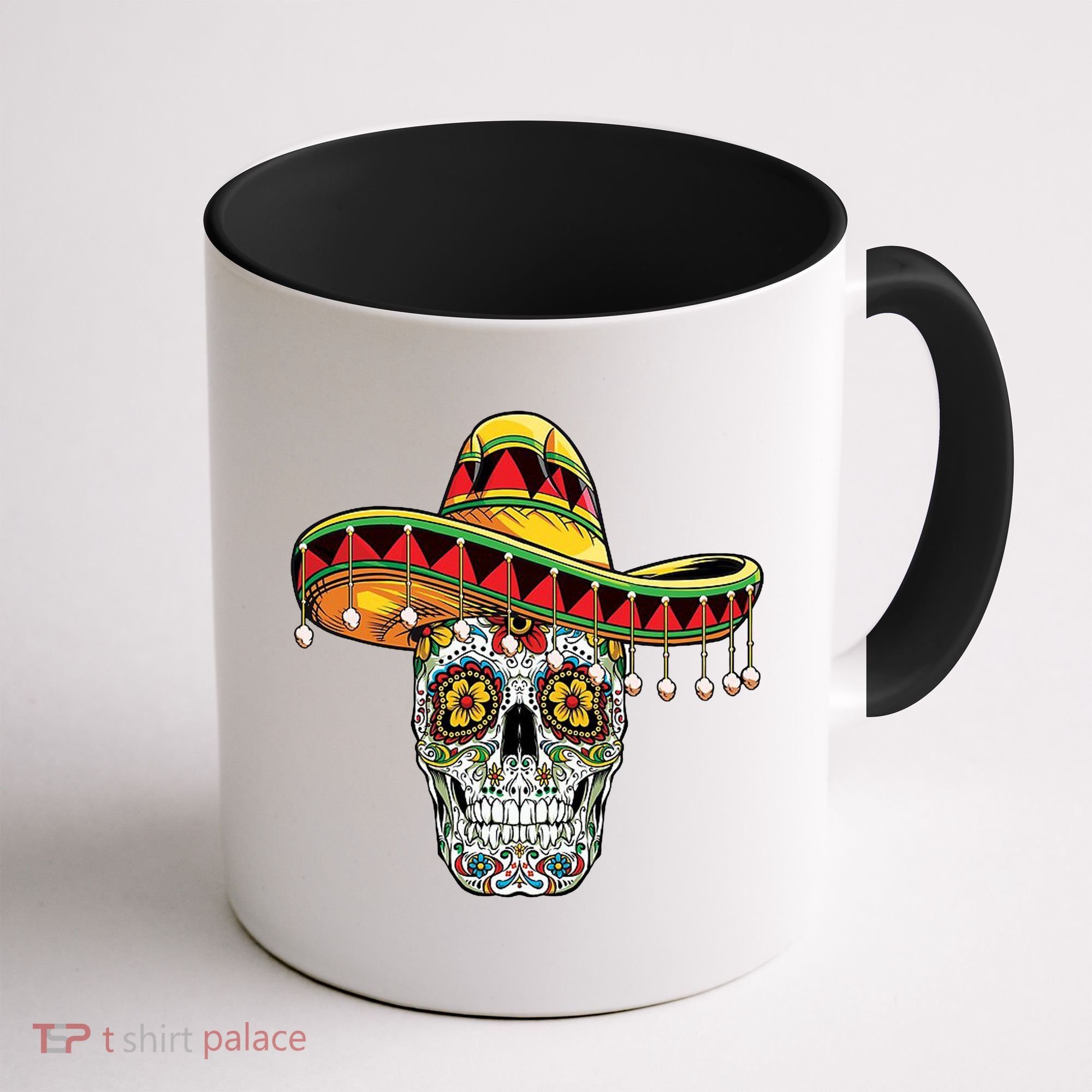 Cinco De Mayo Fiesta Skull Coffee Mug
