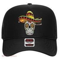 Cinco De Mayo Fiesta Skull Hat thumb 0