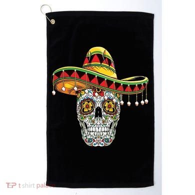 Cinco De Mayo Fiesta Skull Golf Towel