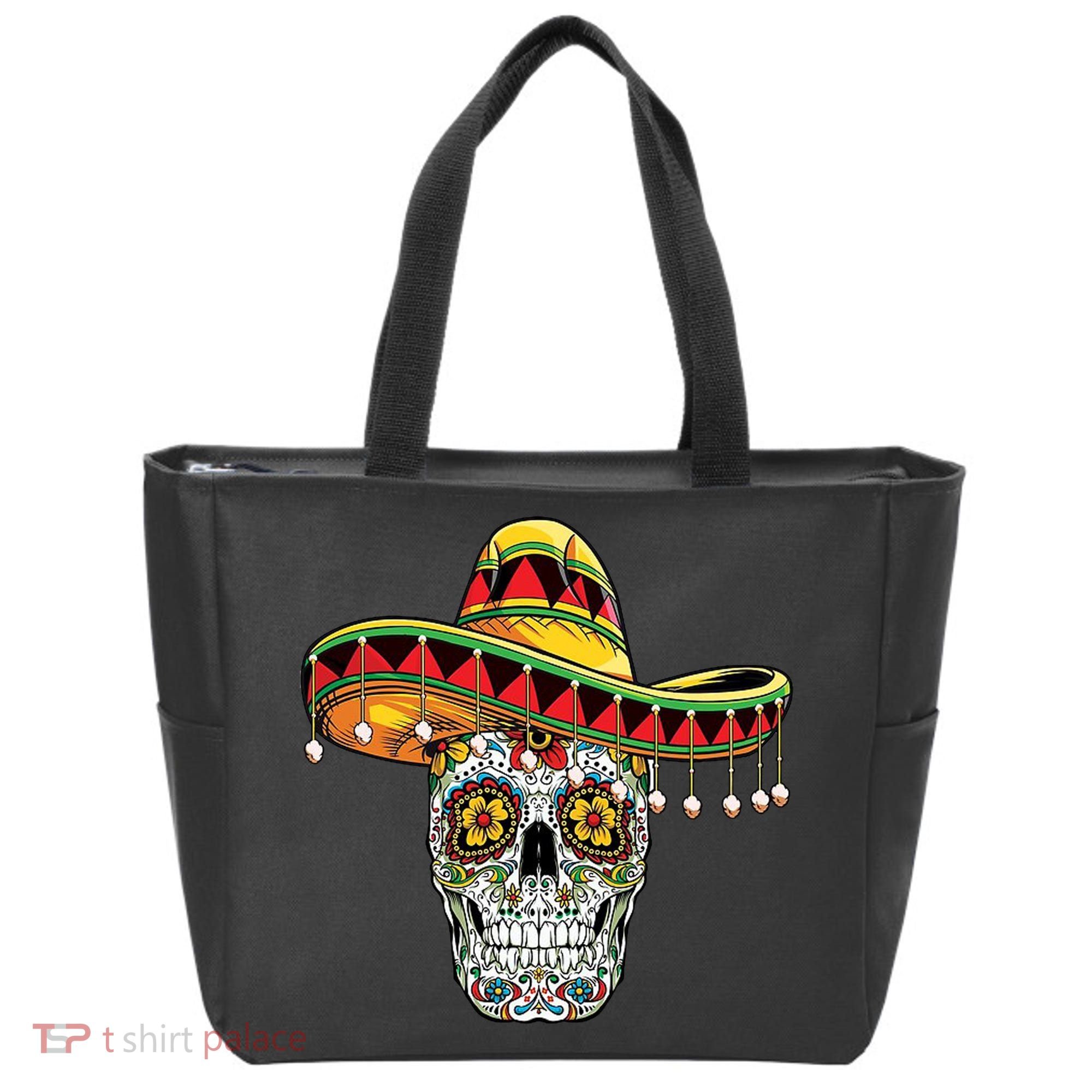 Cinco De Mayo Fiesta Skull Tote Bag