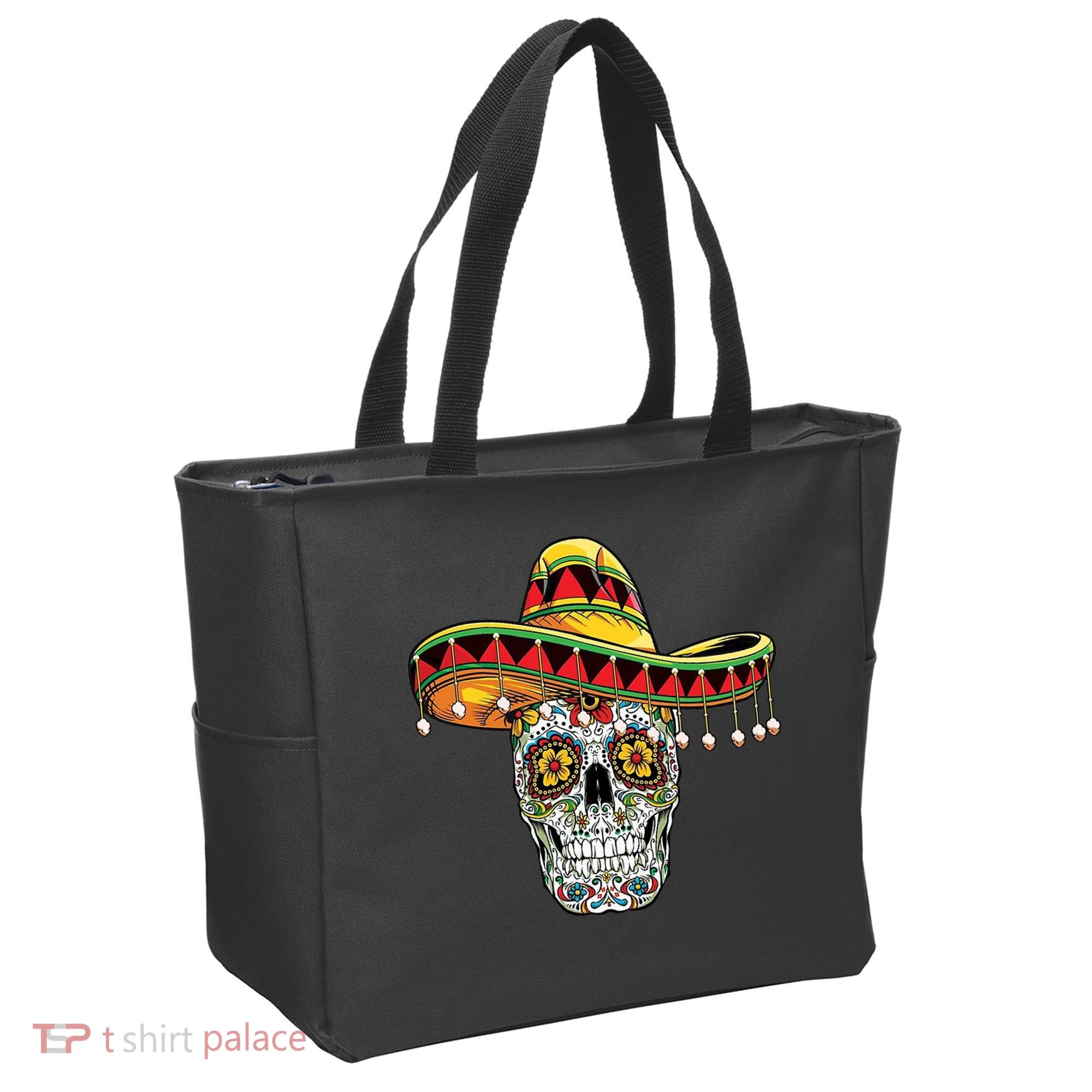 Cinco De Mayo Fiesta Skull Tote Bag