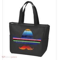 Cinco De Mayo Serape Blanket Inspired Sombrero Mustache Tote Bag thumb 3