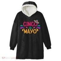 Cinco De Mayo Fiesta Mexican Party Hooded Wearable Blanket thumb 0