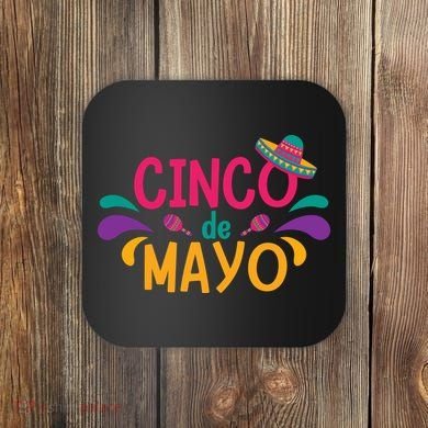 Cinco De Mayo Fiesta Mexican Party Coaster