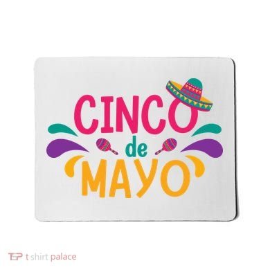 Cinco De Mayo Fiesta Mexican Party Mousepad