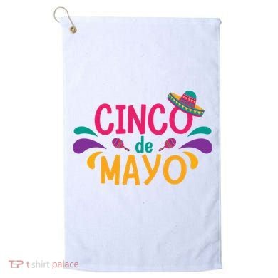 Cinco De Mayo Fiesta Mexican Party Golf Towel