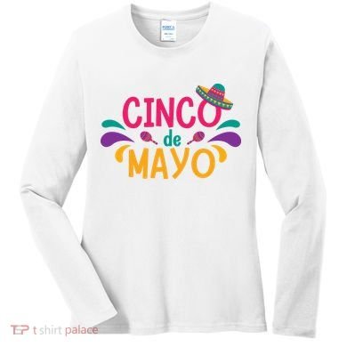 Cinco De Mayo Fiesta Mexican Party Women's Long Sleeve Shirt