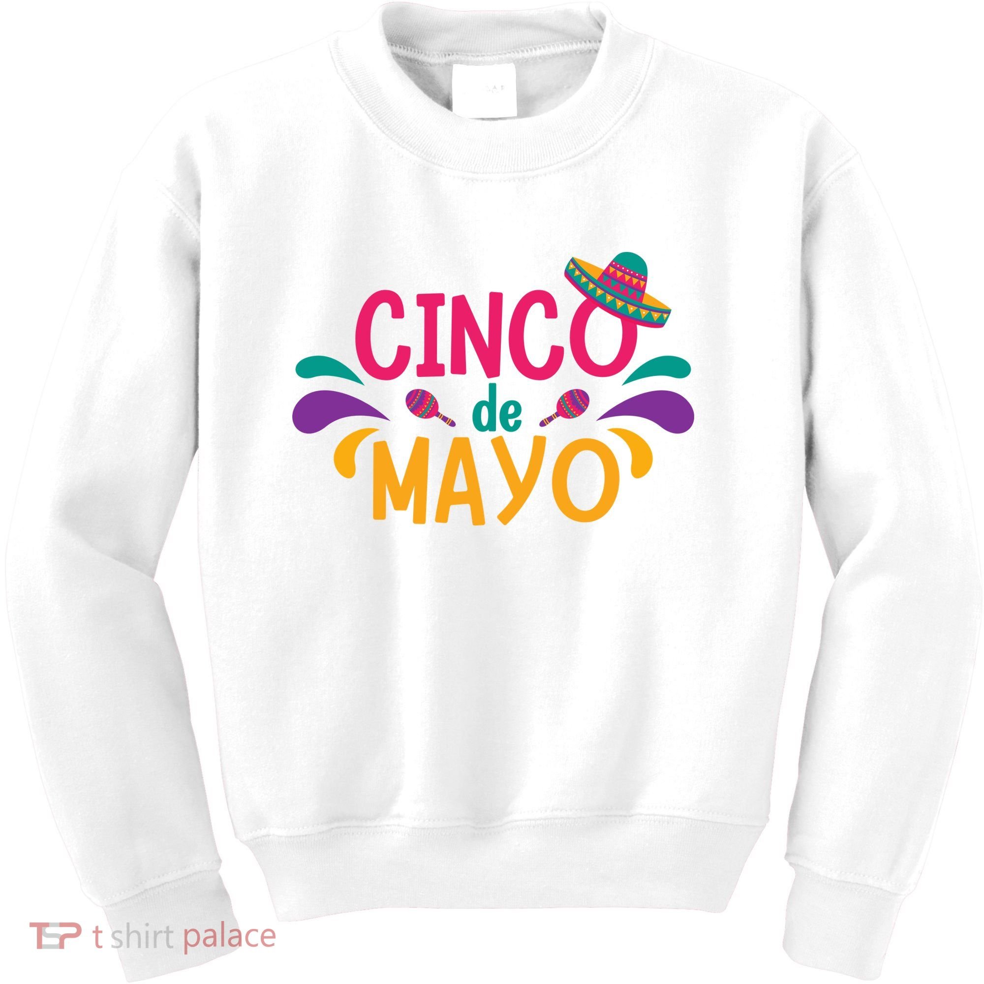 Cinco De Mayo Fiesta Mexican Party Kids Sweatshirt
