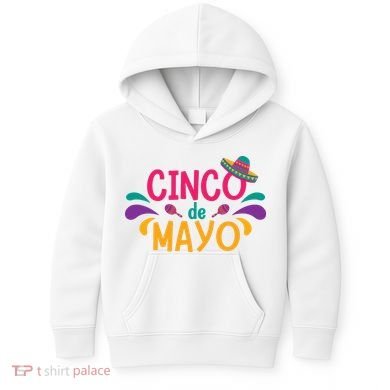Cinco De Mayo Fiesta Mexican Party Kids Hoodie