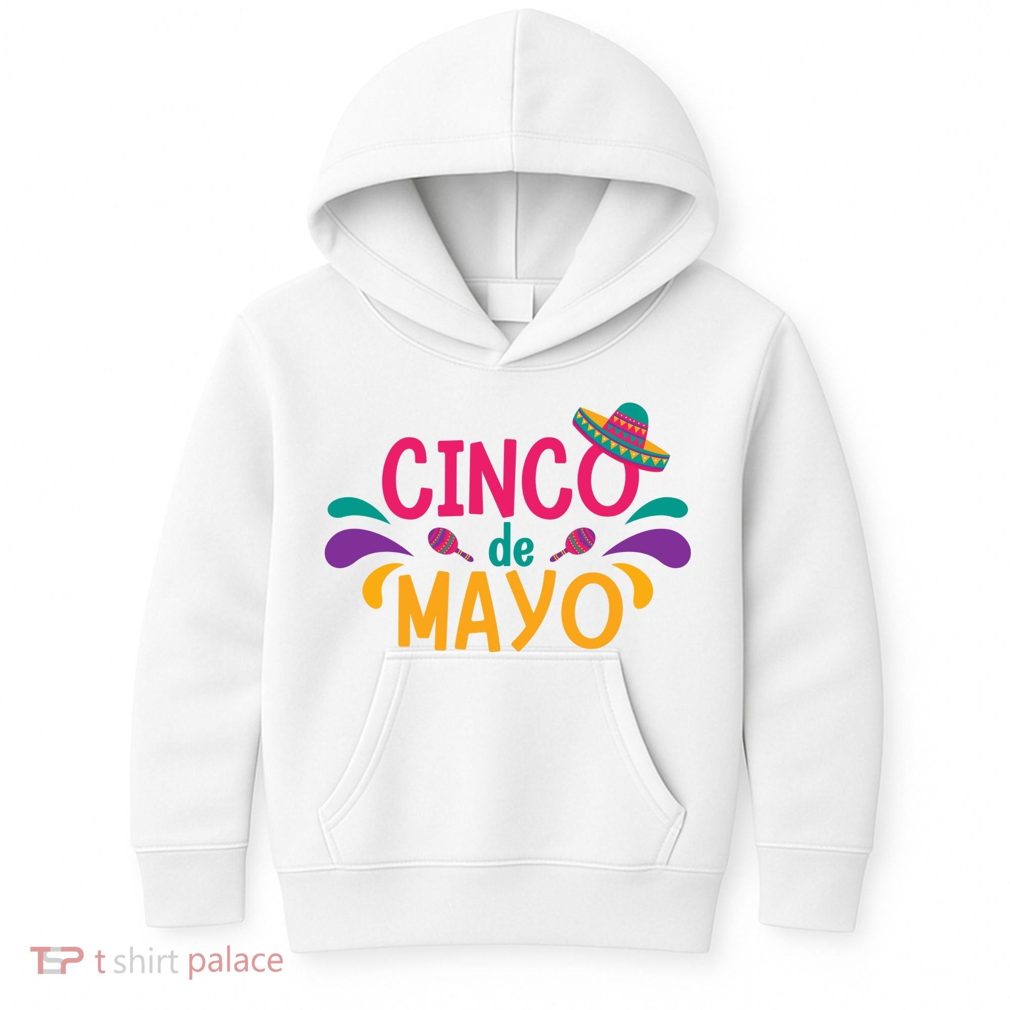 Cinco De Mayo Fiesta Mexican Party Kids Hoodie