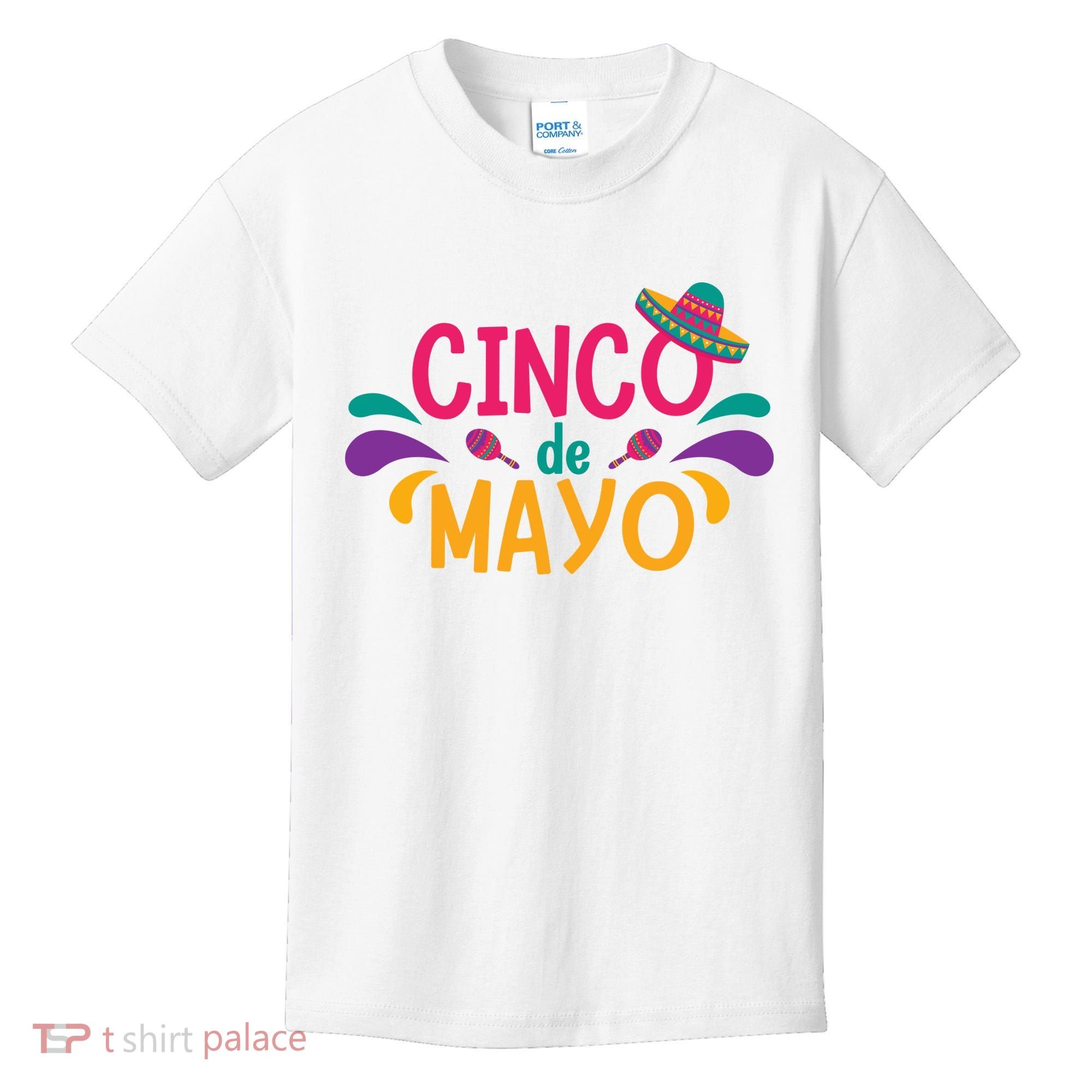Cinco De Mayo Fiesta Mexican Party Kids T-Shirt