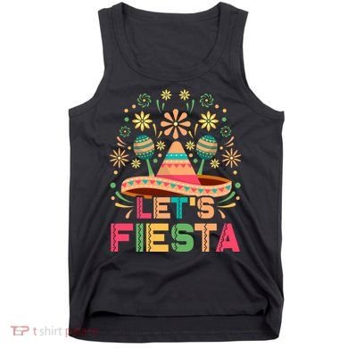 Cinco De Mayo Let's Fiesta Tank Top
