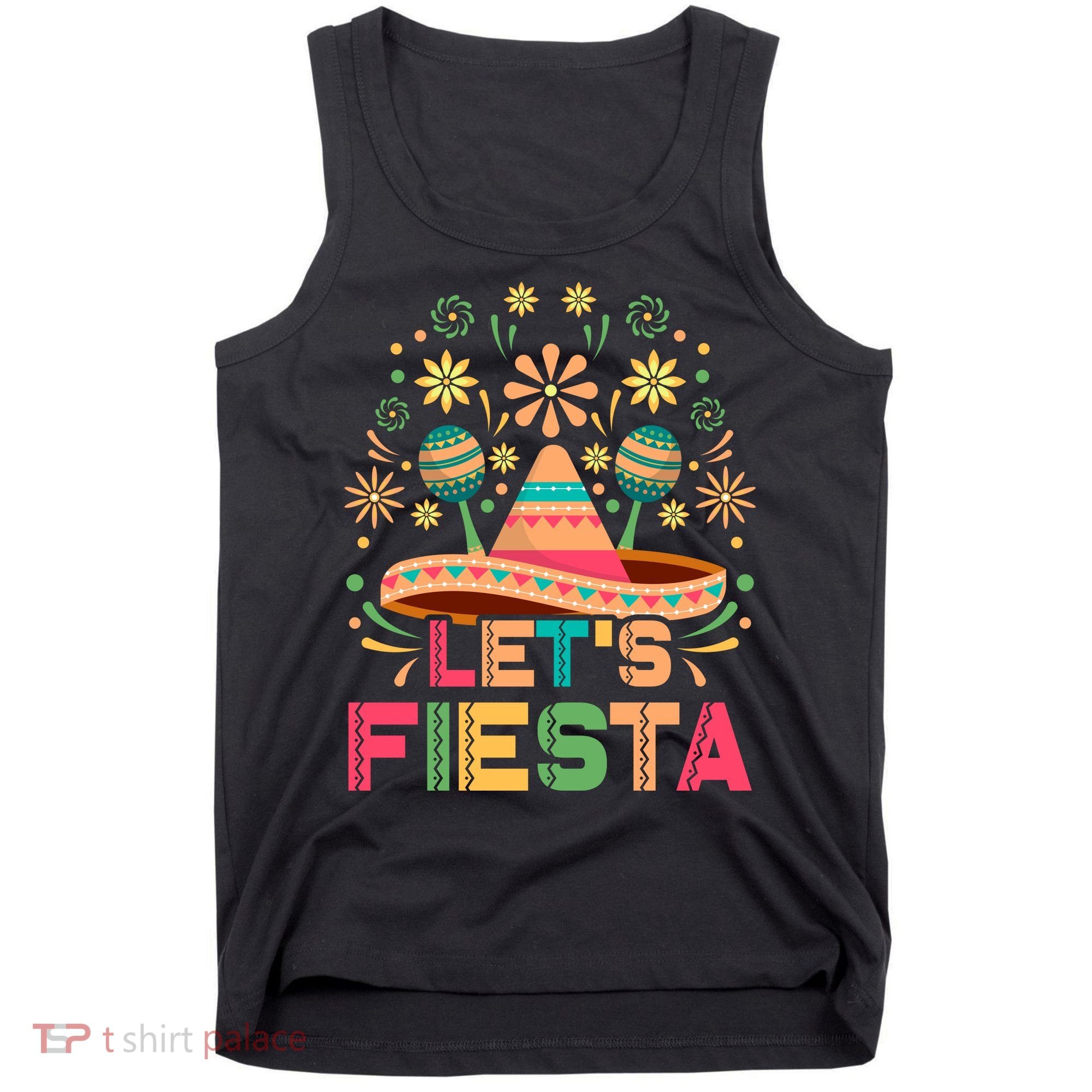 Cinco De Mayo Let's Fiesta Tank Top