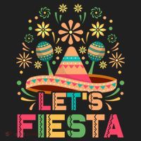 Cinco De Mayo Let's Fiesta Golf Towel thumb 3