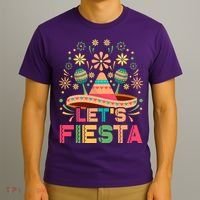 Cinco De Mayo Let's Fiesta T-Shirt thumb 3