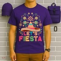 Cinco De Mayo Let's Fiesta T-Shirt thumb 6