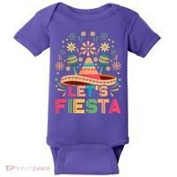 Cinco De Mayo Let's Fiesta Baby Bodysuit thumb 0