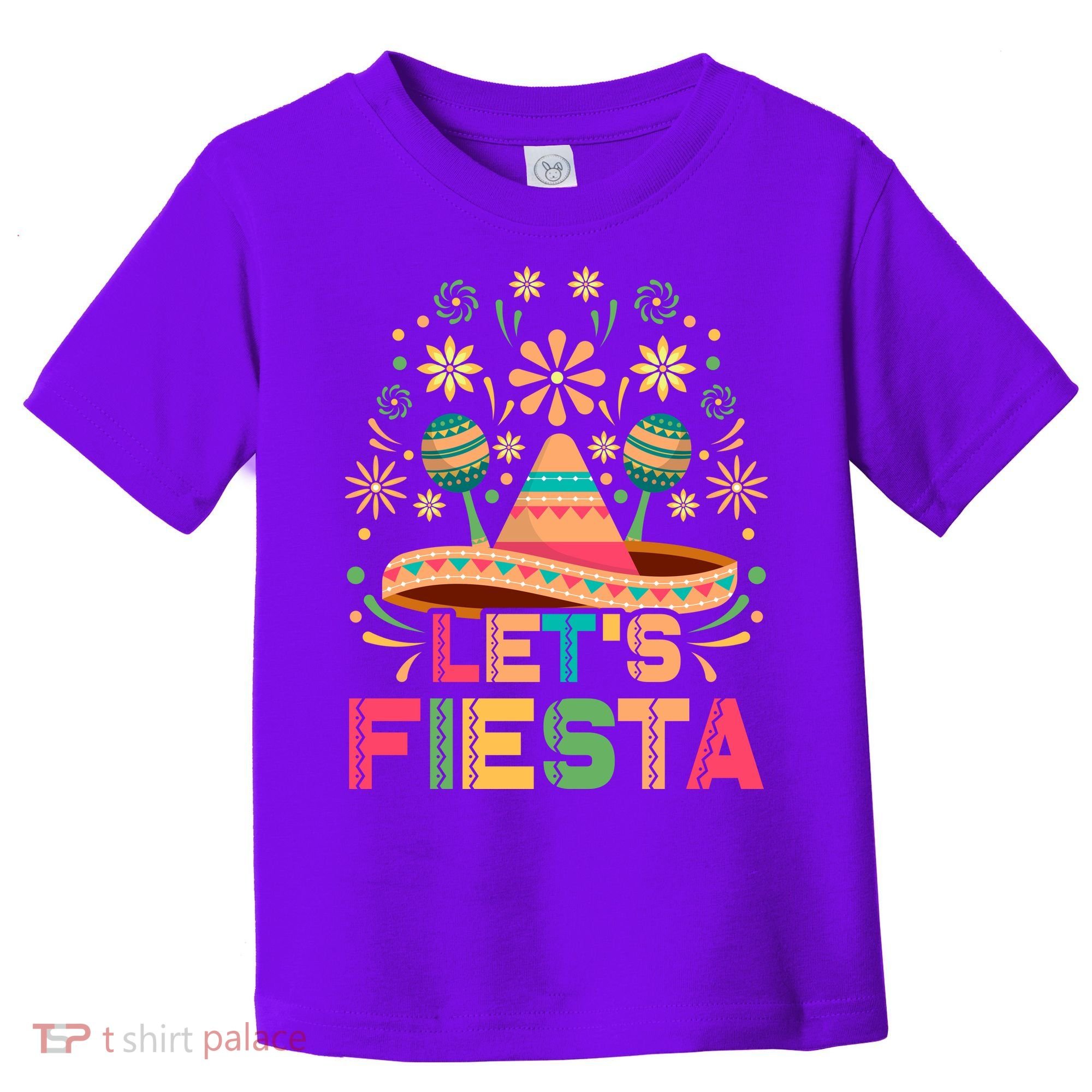 Cinco De Mayo Let's Fiesta Toddler T-Shirt