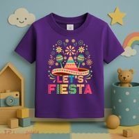 Cinco De Mayo Let's Fiesta Toddler T-Shirt thumb 3