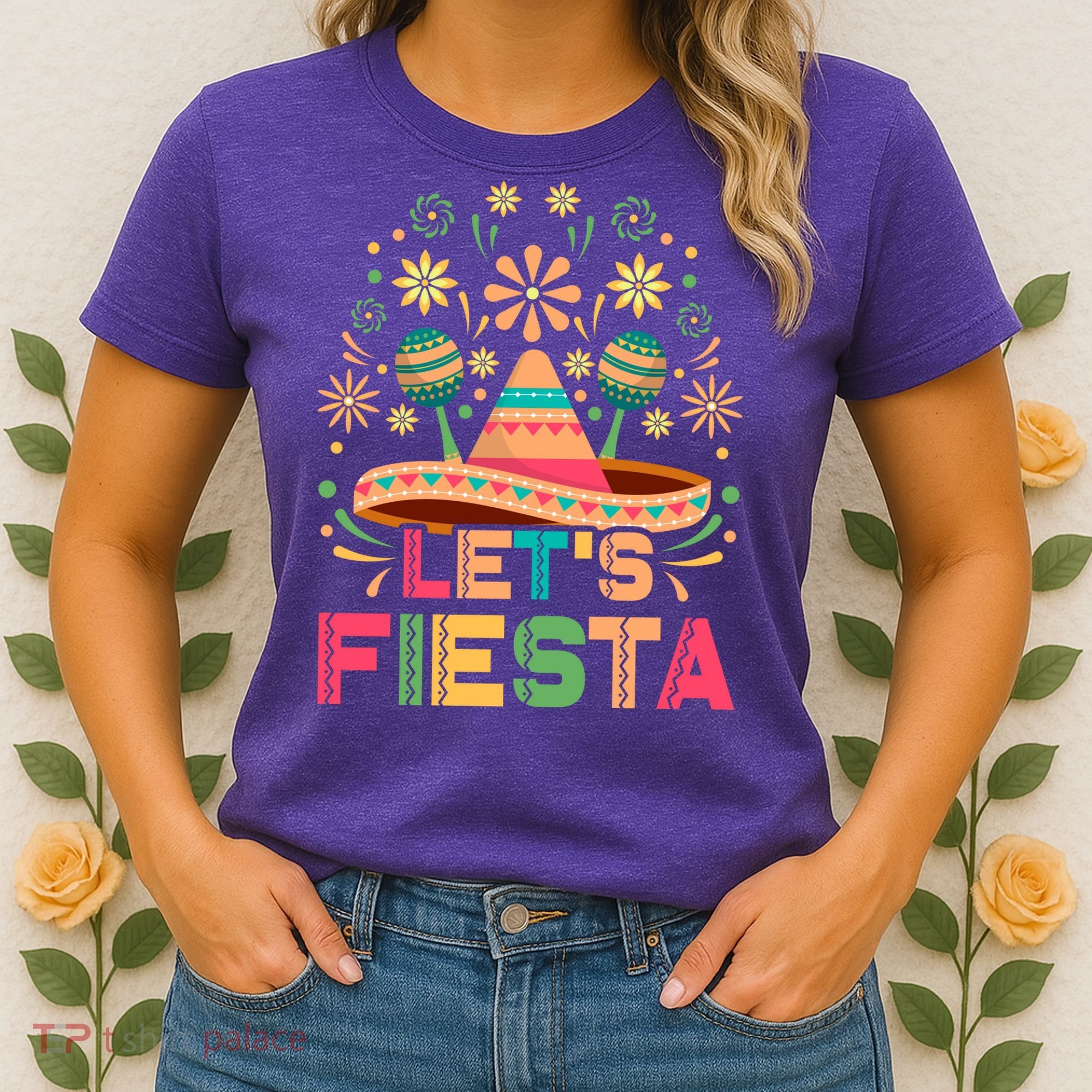 Cinco De Mayo Let's Fiesta Women's T-Shirt