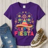 Cinco De Mayo Let's Fiesta Women's T-Shirt thumb 3