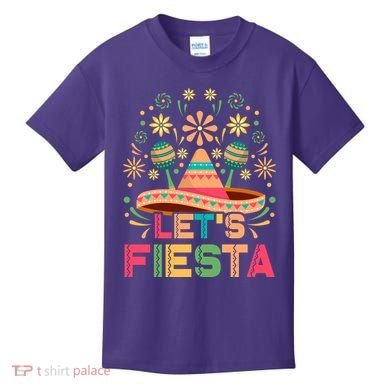 Cinco De Mayo Let's Fiesta Kids T-Shirt
