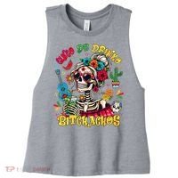 Cinco De Mayo Funny Mexican Party Cinco De Drinko Women's Racerback Cropped Tank thumb 0