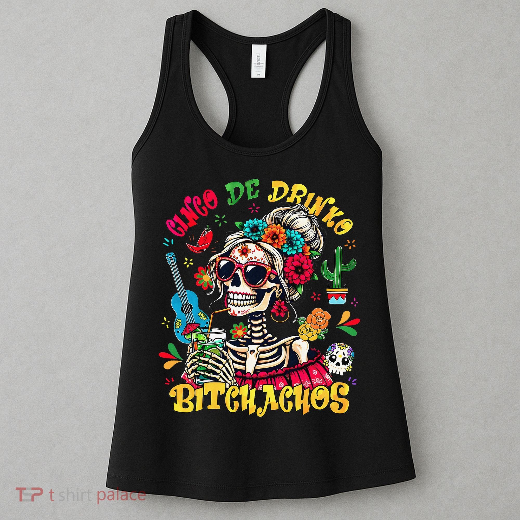 Cinco De Mayo Funny Mexican Party Cinco De Drinko Women's Tank Top