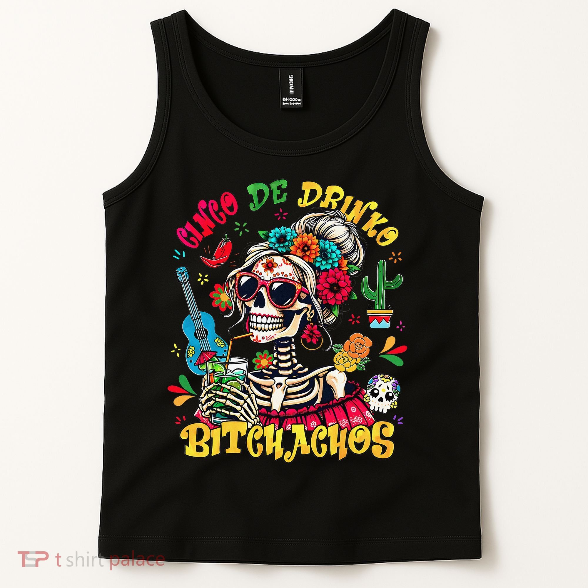 Cinco De Mayo Funny Mexican Party Cinco De Drinko Tank Top