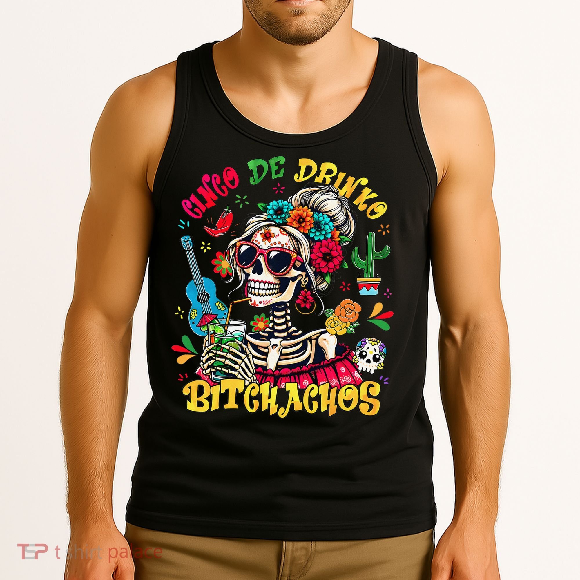 Cinco De Mayo Funny Mexican Party Cinco De Drinko Tank Top