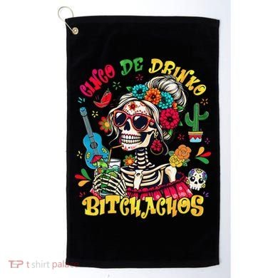 Cinco De Mayo Funny Mexican Party Cinco De Drinko Golf Towel