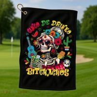 Cinco De Mayo Funny Mexican Party Cinco De Drinko Golf Towel thumb 1