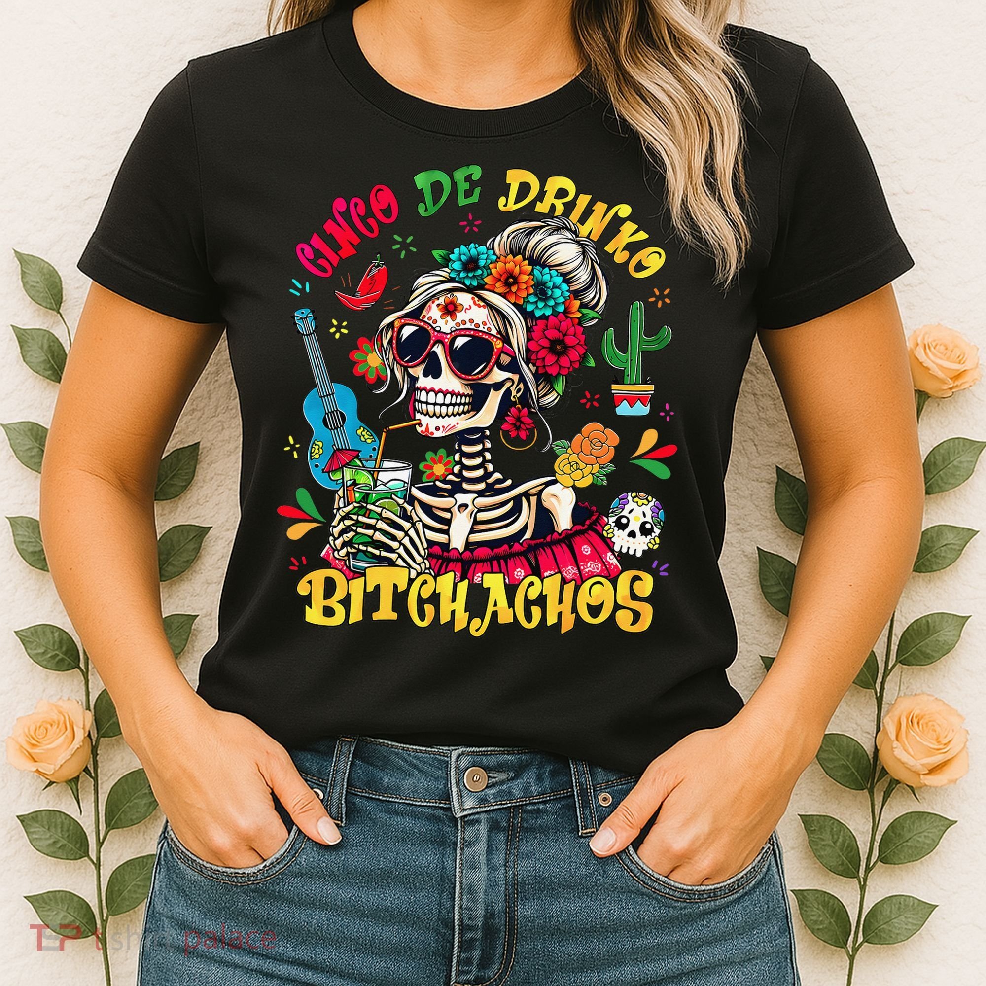 Cinco De Mayo Funny Mexican Party Cinco De Drinko Women's T-Shirt