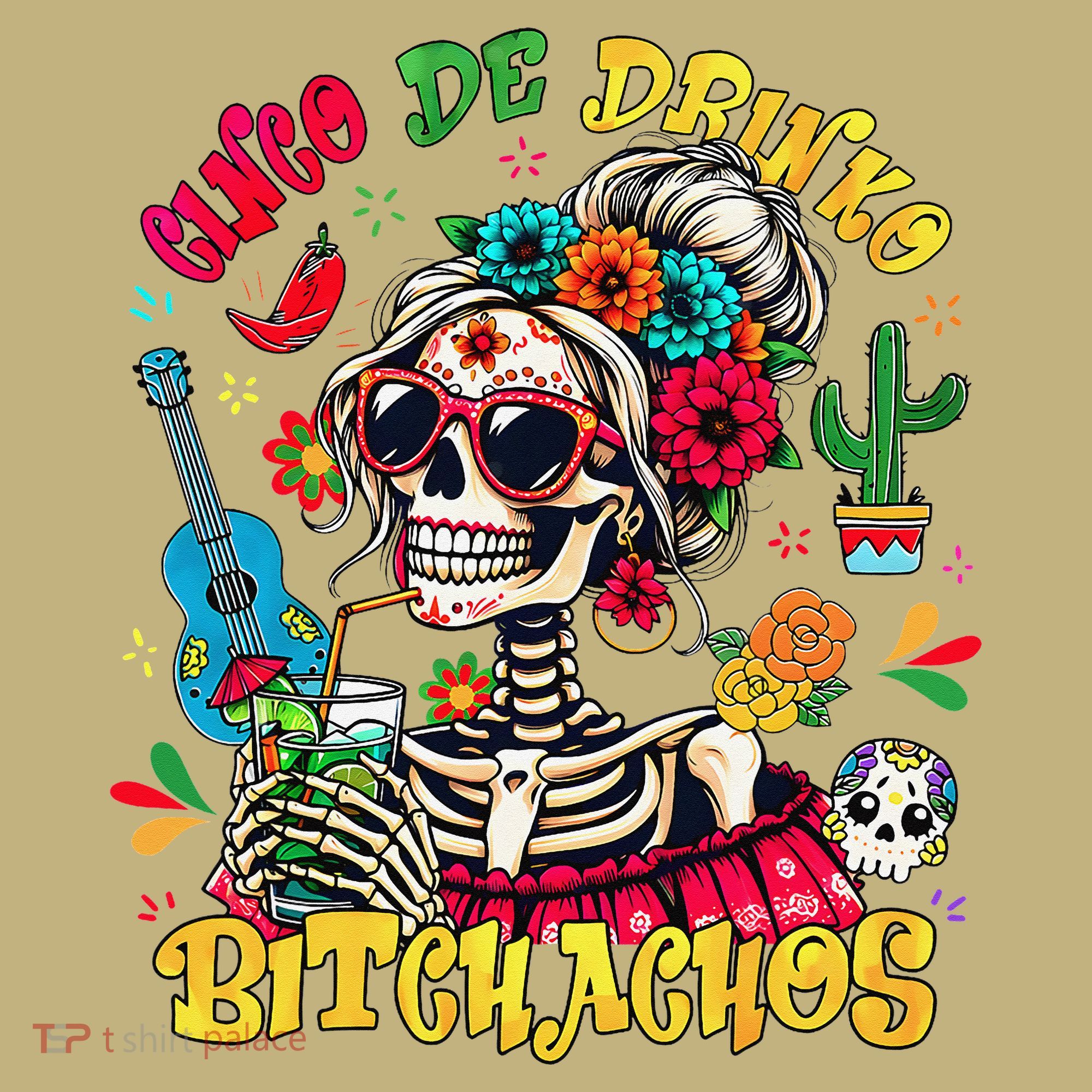 Cinco De Mayo Funny Mexican Party Cinco De Drinko Long Sleeve Shirt