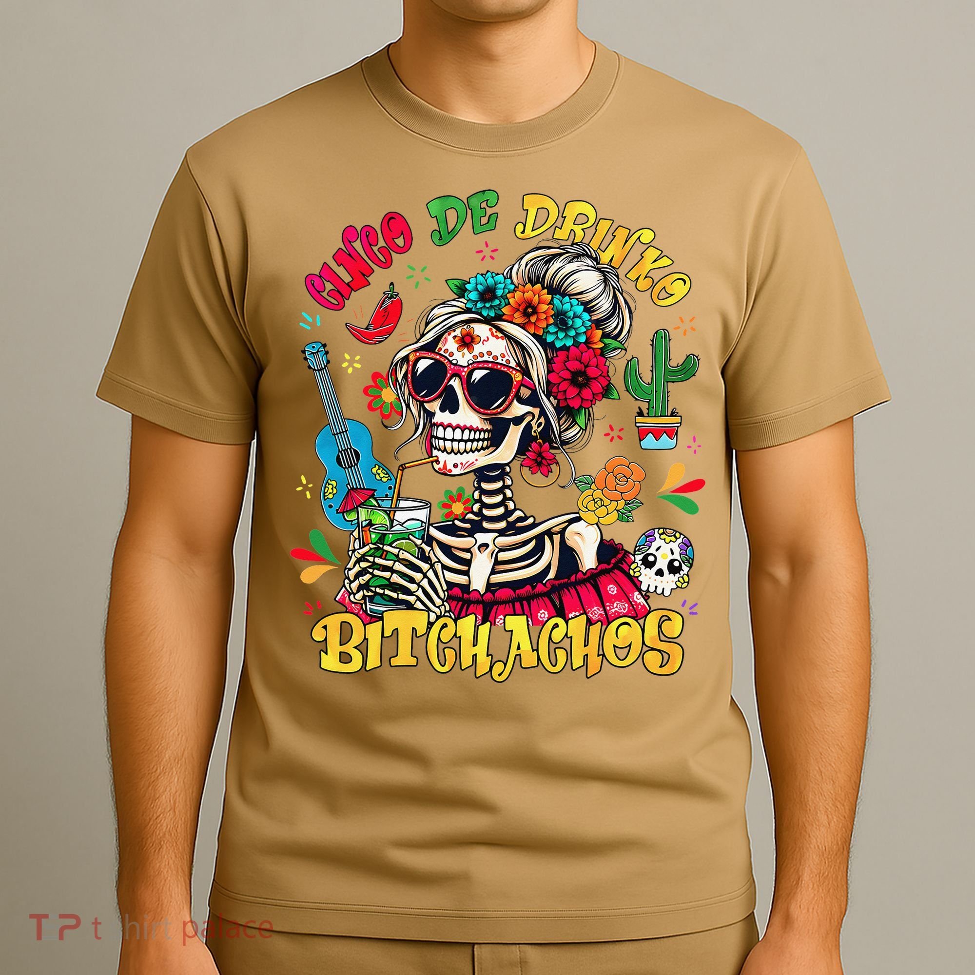 Cinco De Mayo Funny Mexican Party Cinco De Drinko T-Shirt