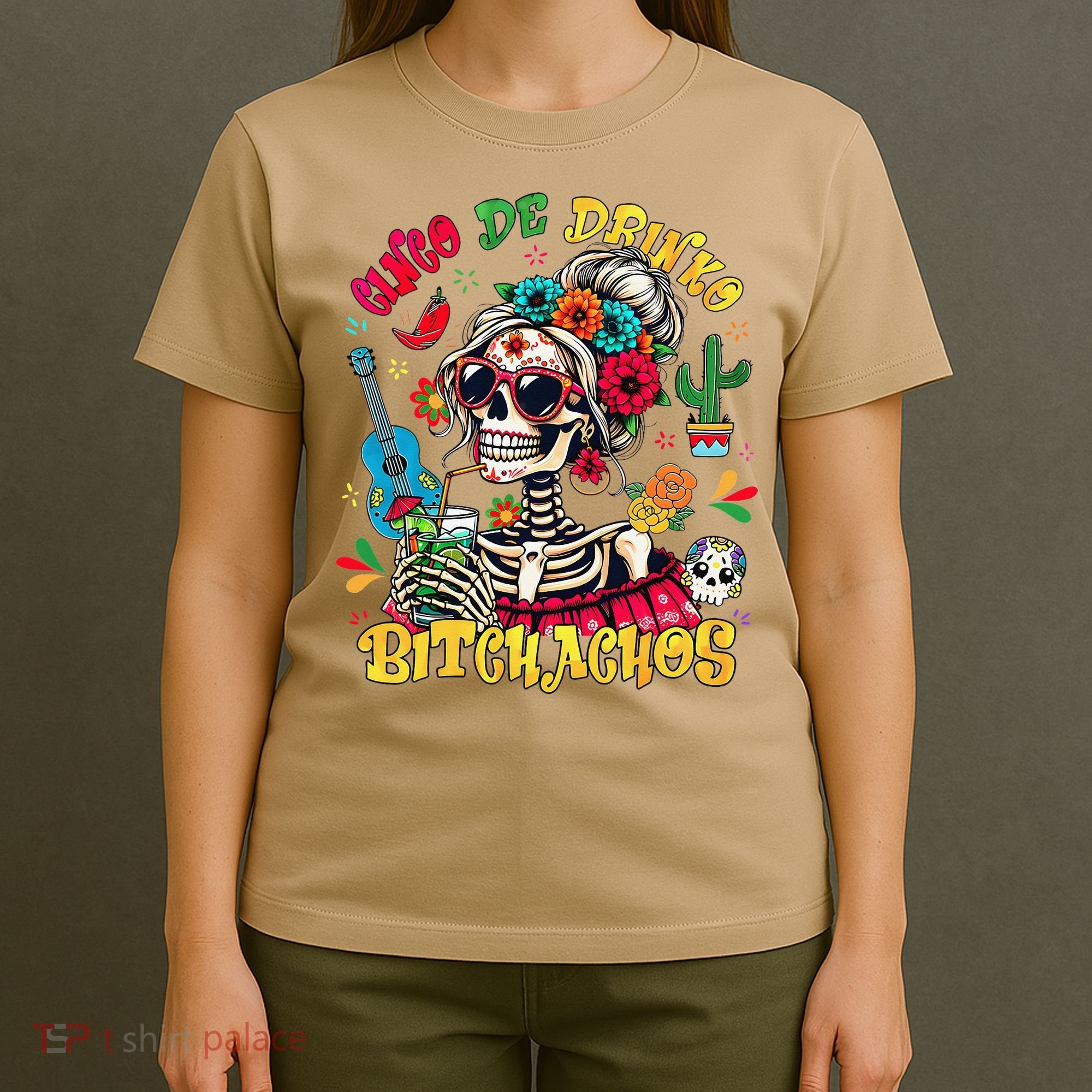 Cinco De Mayo Funny Mexican Party Cinco De Drinko T-Shirt