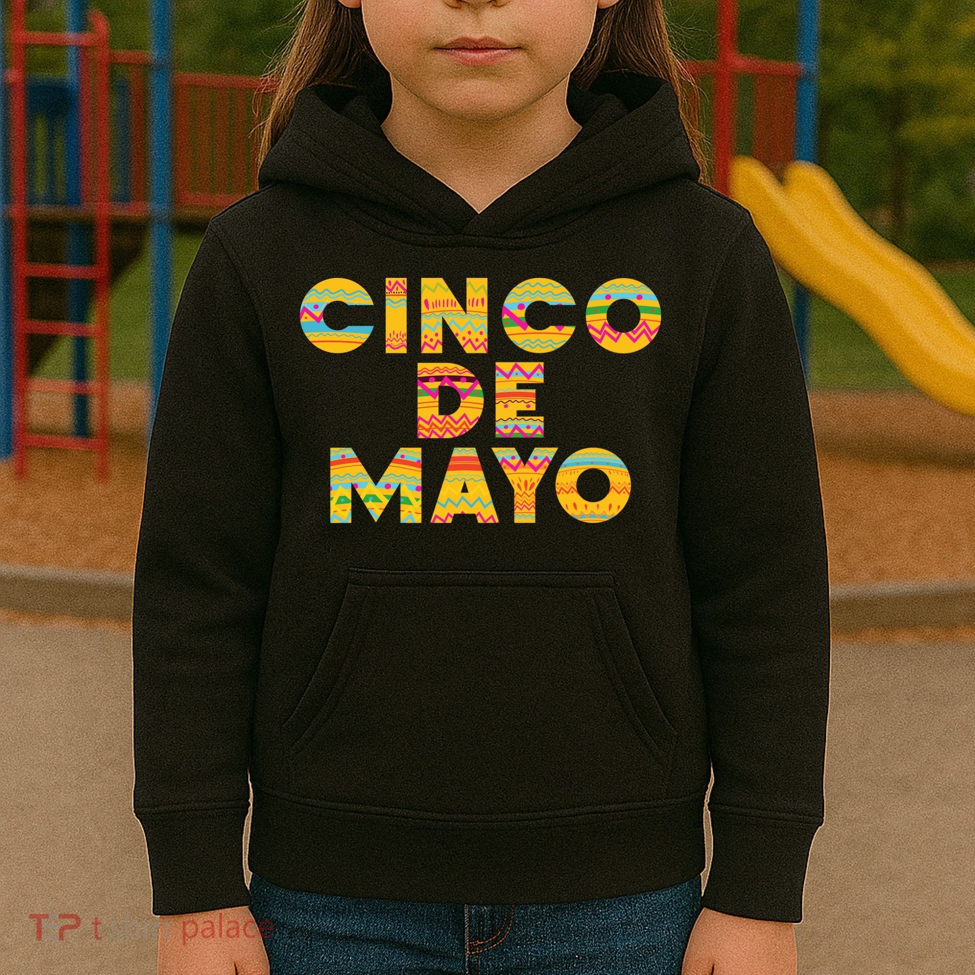 Cinco De Mayo Fiesta Holiday Kids Hoodie
