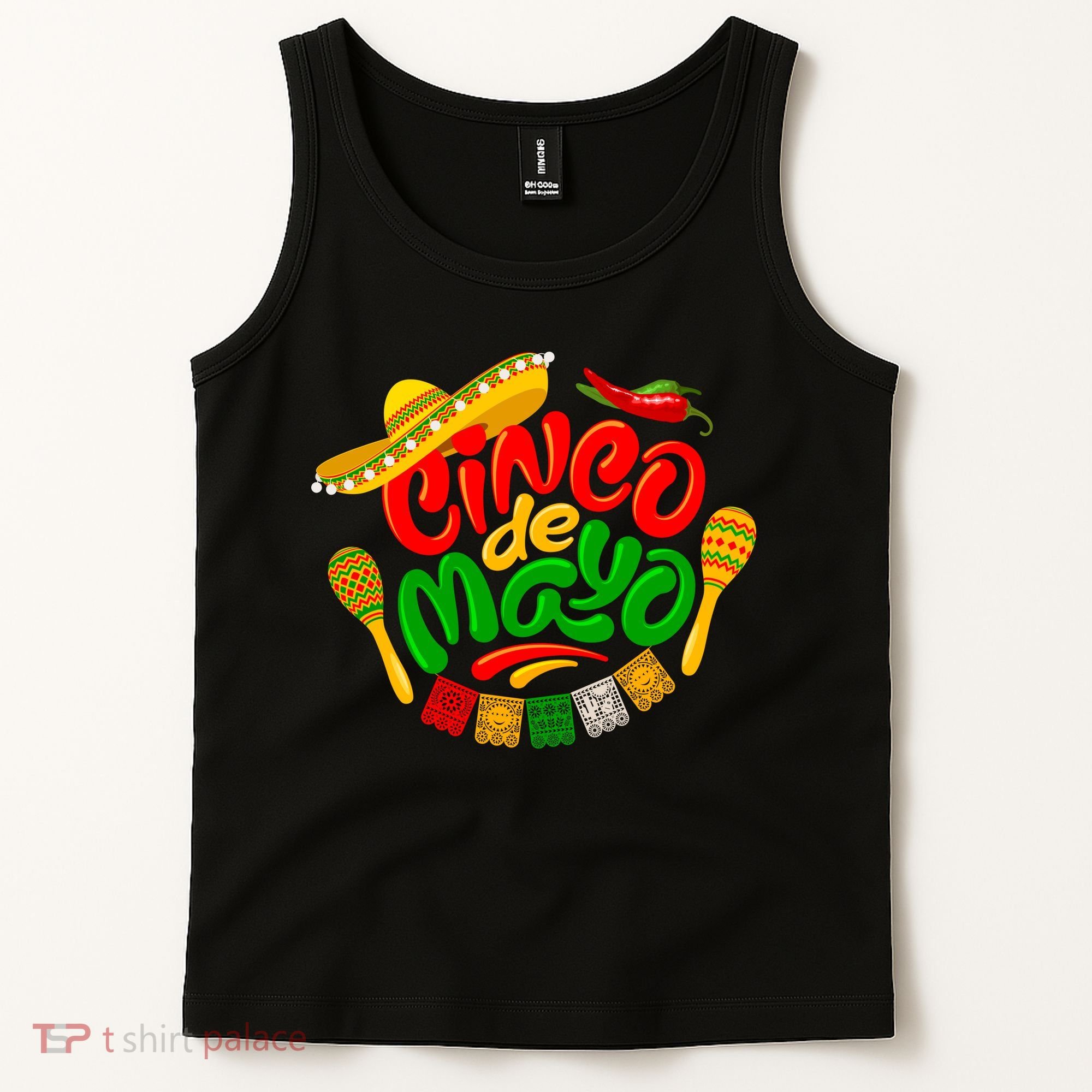 Cinco De Mayo Celebration Fiesta Tank Top