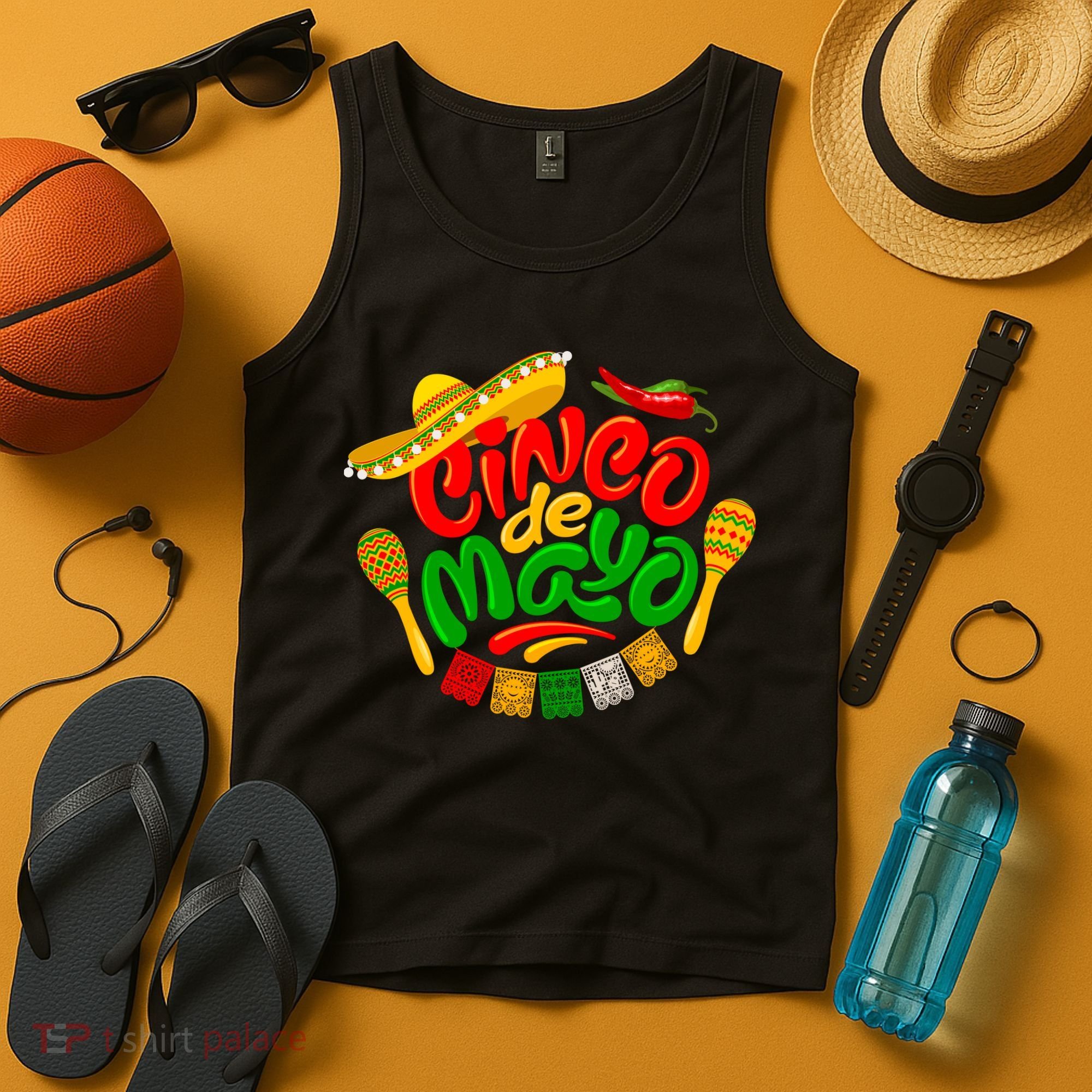 Cinco De Mayo Celebration Fiesta Tank Top