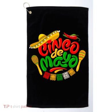 Cinco De Mayo Celebration Fiesta Golf Towel