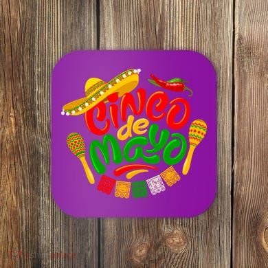 Cinco De Mayo Celebration Fiesta Coaster