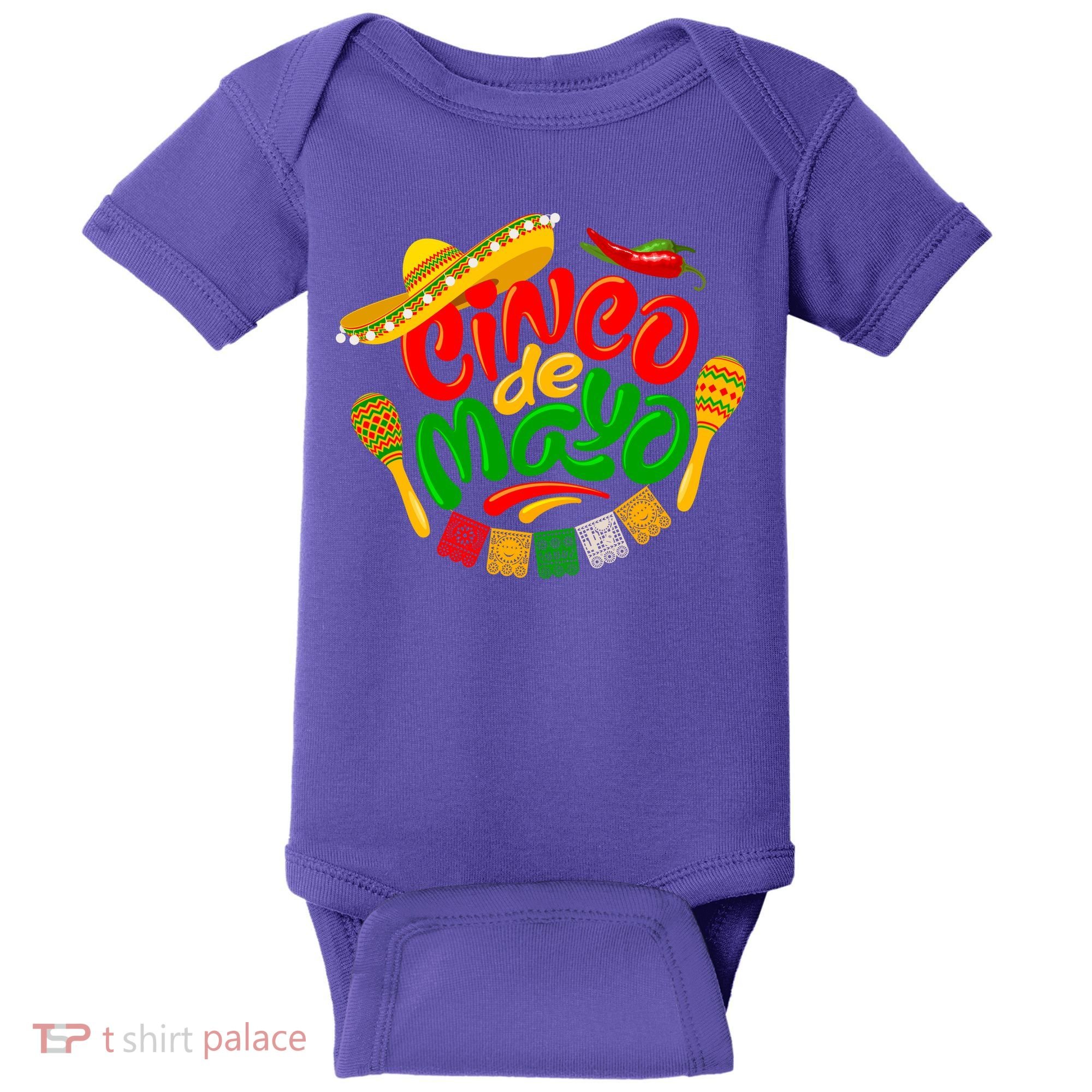 Cinco De Mayo Celebration Fiesta Baby Bodysuit
